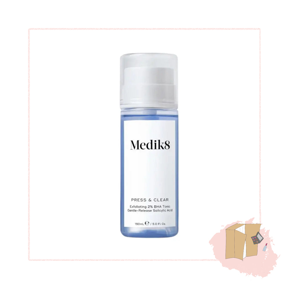 Medik8 Press and Clear Exfoliating 2% BHA Tonic 150ml
