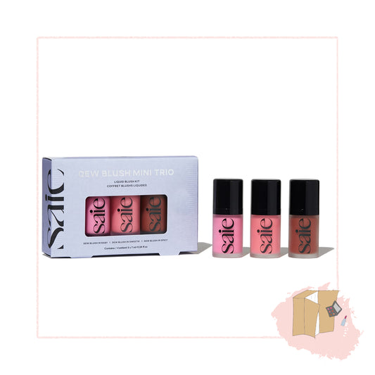 Saie Mini Dew Blush Trio (Sweetie, Baby, Spicy)