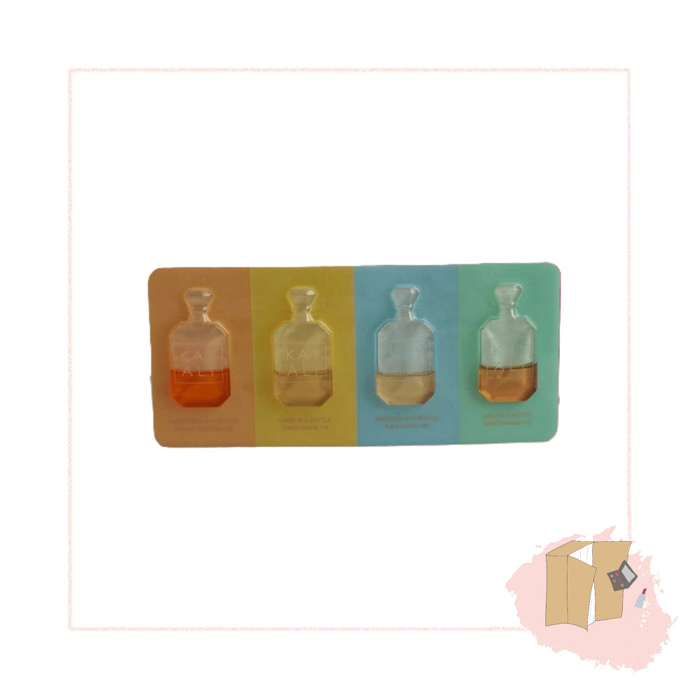 Kayali Vacay in A Bottle Blister Sample Set 4 x 0.6ml