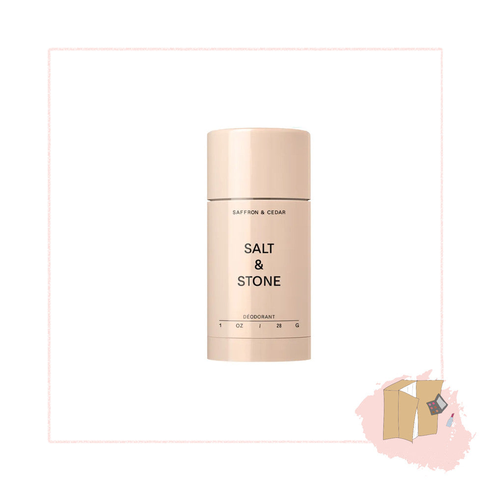 Salt & Stone Saffron & Cedar Deodorant 28g