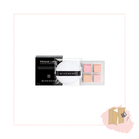 SAMPLE TRAVEL PACK Givenchy Prisme Libre Loose Powder 4 x 0.15g in Shade 3 Voile Rose