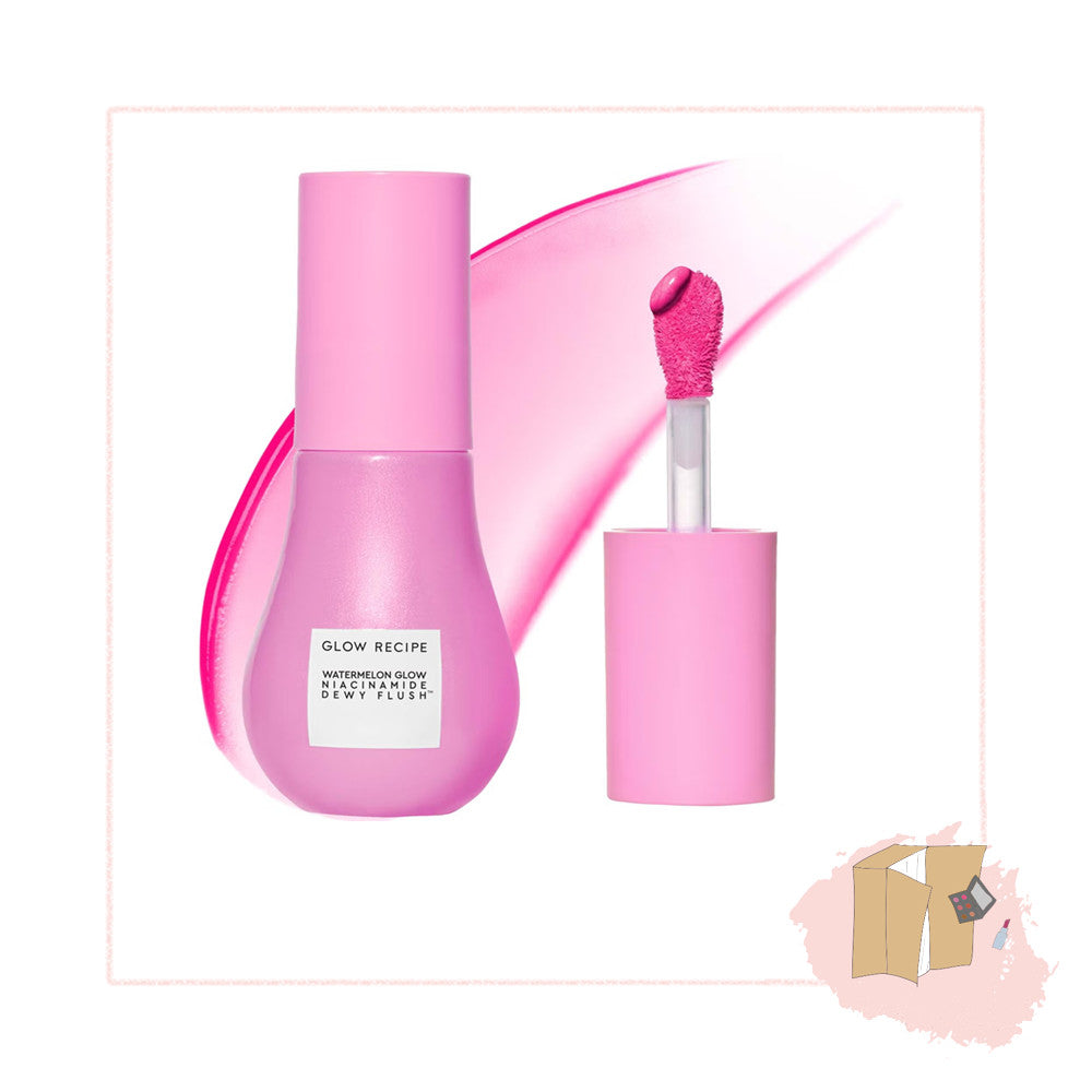 Glow Recipe Watermelon Glow Niacinamide Dewy Flush Brightening Serum Blush 12ml {Watermelon/Berry/Cherry/Dragon Fruit}
