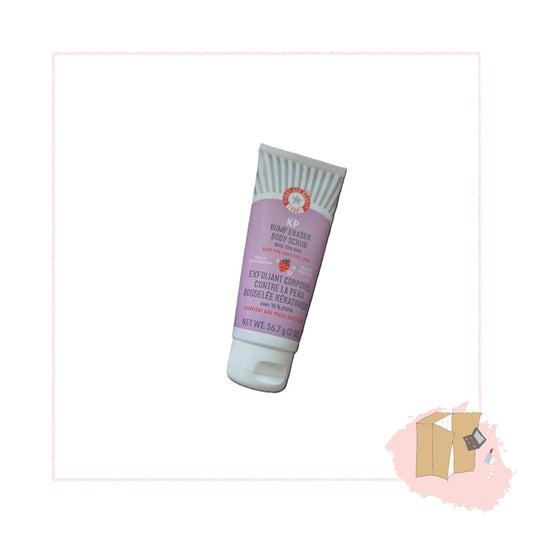 First Aid Beauty KP Bump Eraser Body Scrub 10% AHA Fresh Strawberry 56.7g