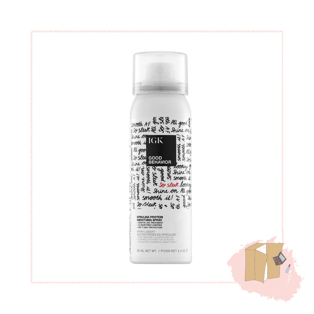 IGK Good Behavior Spirulina Protein Anti-Frizz Smoothing Spray 80ml