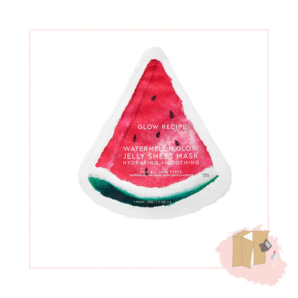 Glow Recipe Watermelon Jelly Sheet Mask 33g (Single Sheet)