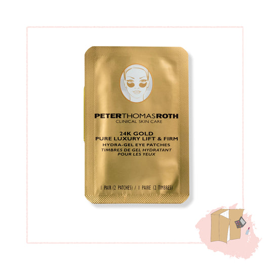 Peter Thomas Roth 24k Gold Pure Luxury Lift & Firm Hydra-Gel Eye Patches (1 Pair)